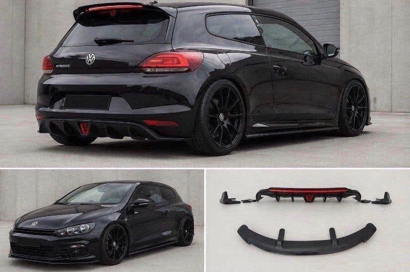 DIFFUSEUR ARRIÈRE ET SPOILER SCIROCCO, Neuf, Arrière, Pare-chocs, Volkswagen