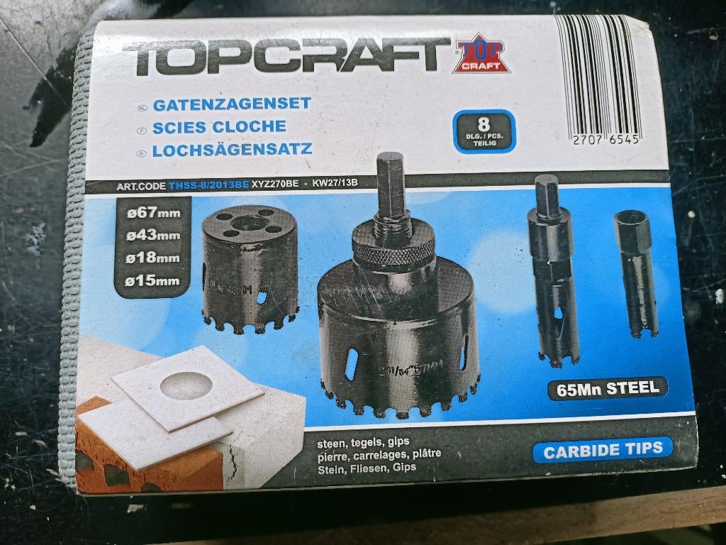 Gatenzagenset voor steen, Comme neuf, Enlèvement, Électrique, Autres marques