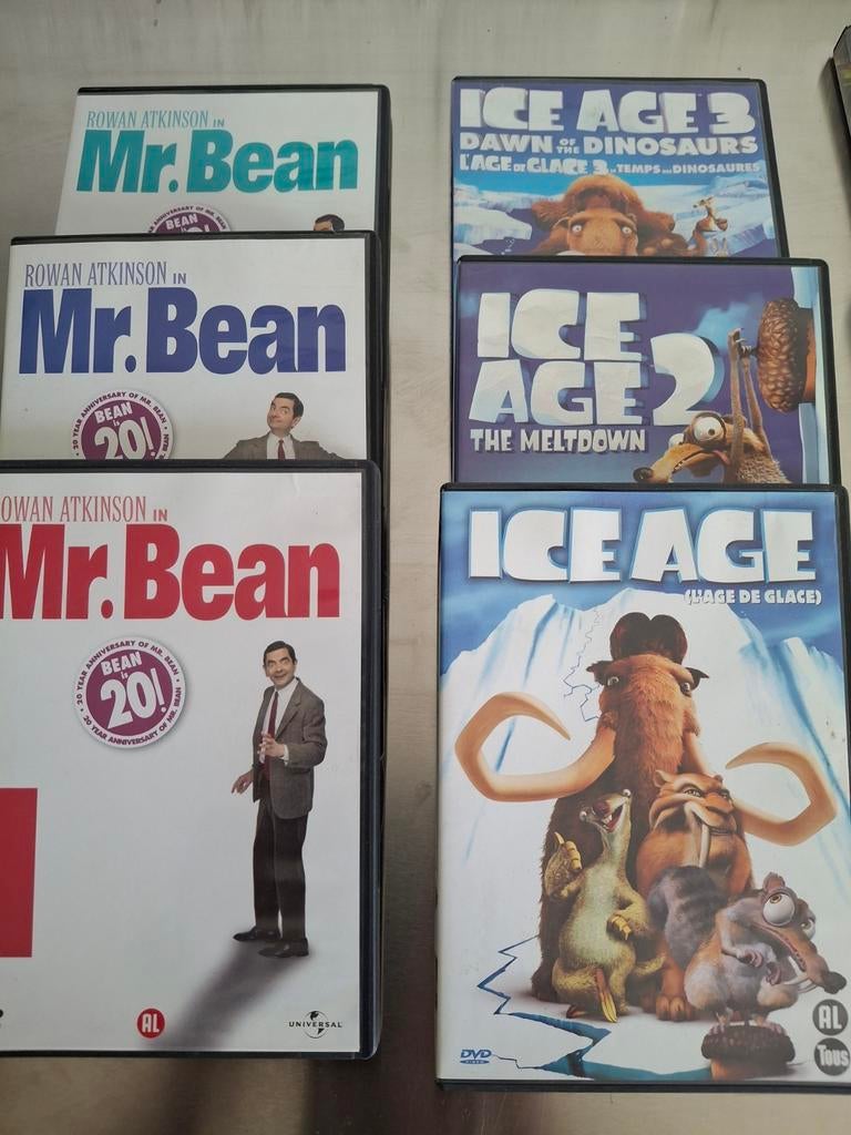 Lot dvd's, Enlèvement