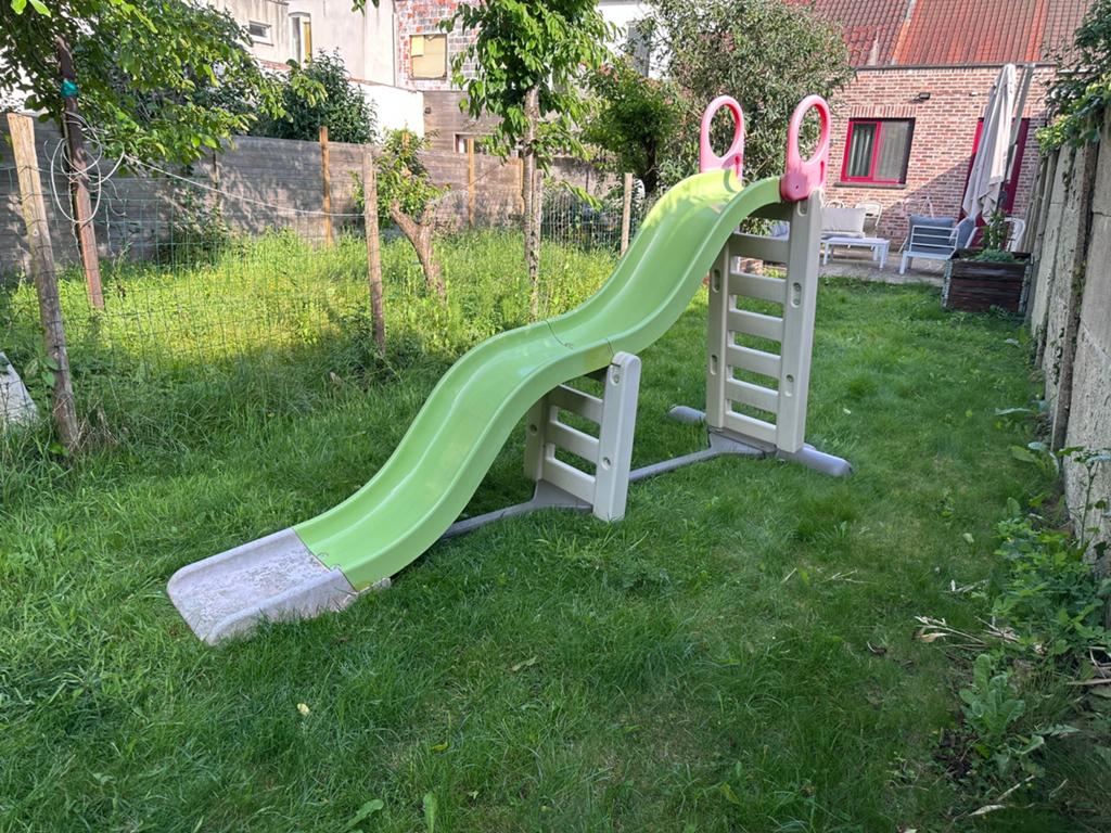 Smoby glijbaan, Kinderen en Baby's, Speelgoed | Buiten | Speeltoestellen, Ophalen, Zo goed als nieuw, Glijbaan