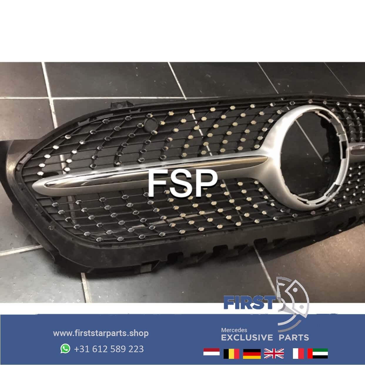 W177 Mercedes A Klasse originele voorbumper DIAMOND GRIL 201, Auto-onderdelen, Gebruikt, -, Ophalen of Verzenden, -