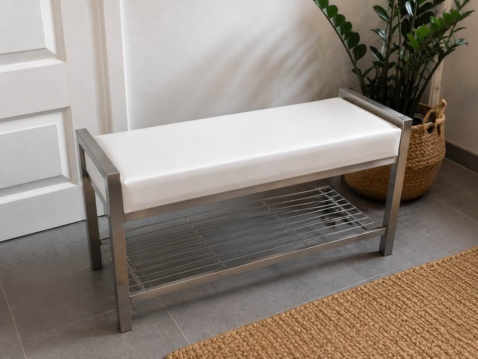 Étagère à chaussures | Banc à chaussures | Wohnling, Maison & Meubles, Enlèvement, Neuf