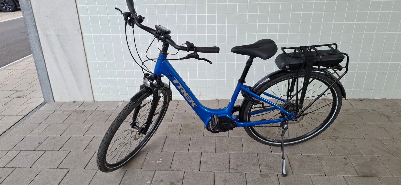 Elektrische fiets Trek met weinig km , in perfecte staat., Ophalen, Zo goed als nieuw, 50 km per accu of meer, Overige merken