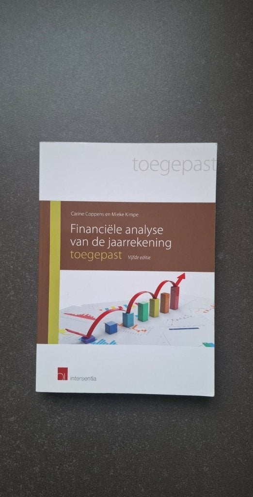 financiële analyse van de jaarrekening toegepast, Boeken, Ophalen of Verzenden