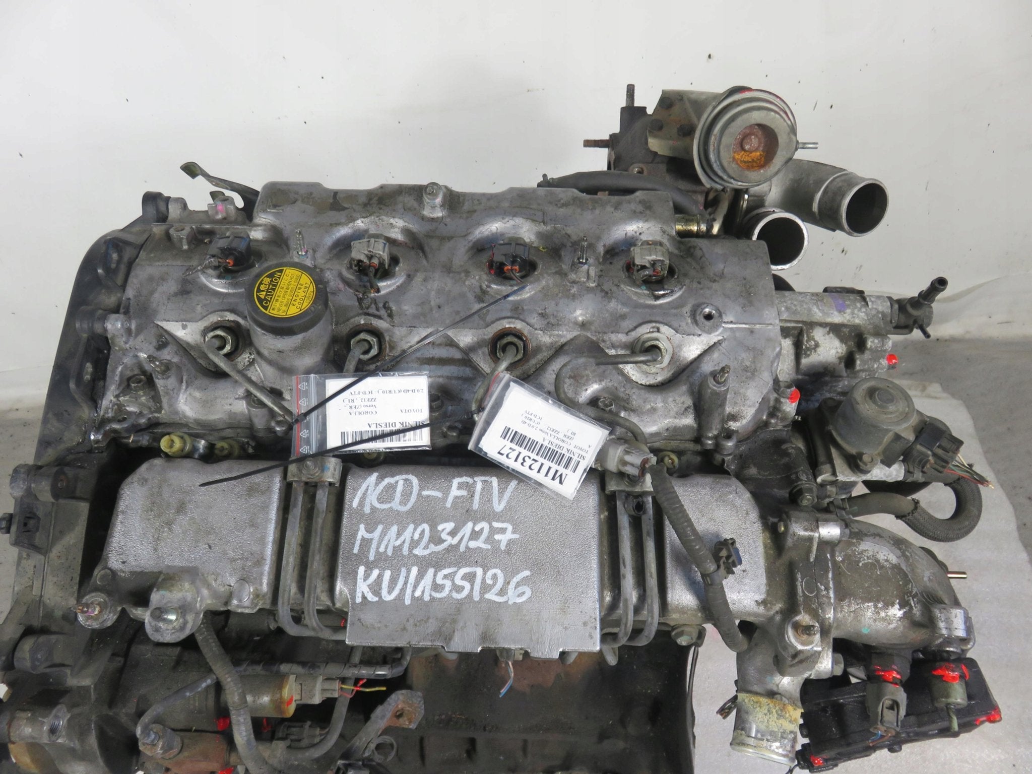 Moteur 1CDFTV Complet COROLLA TOYOTA, Envoi, Utilisé, Daihatsu