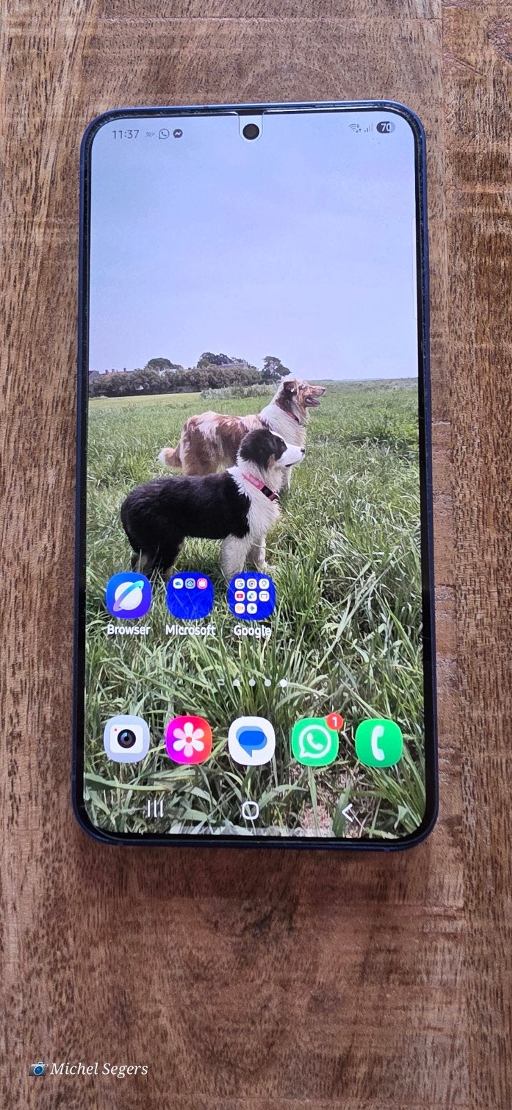 Samsung s25, Overige modellen, Blauw, Touchscreen, Ophalen of Verzenden