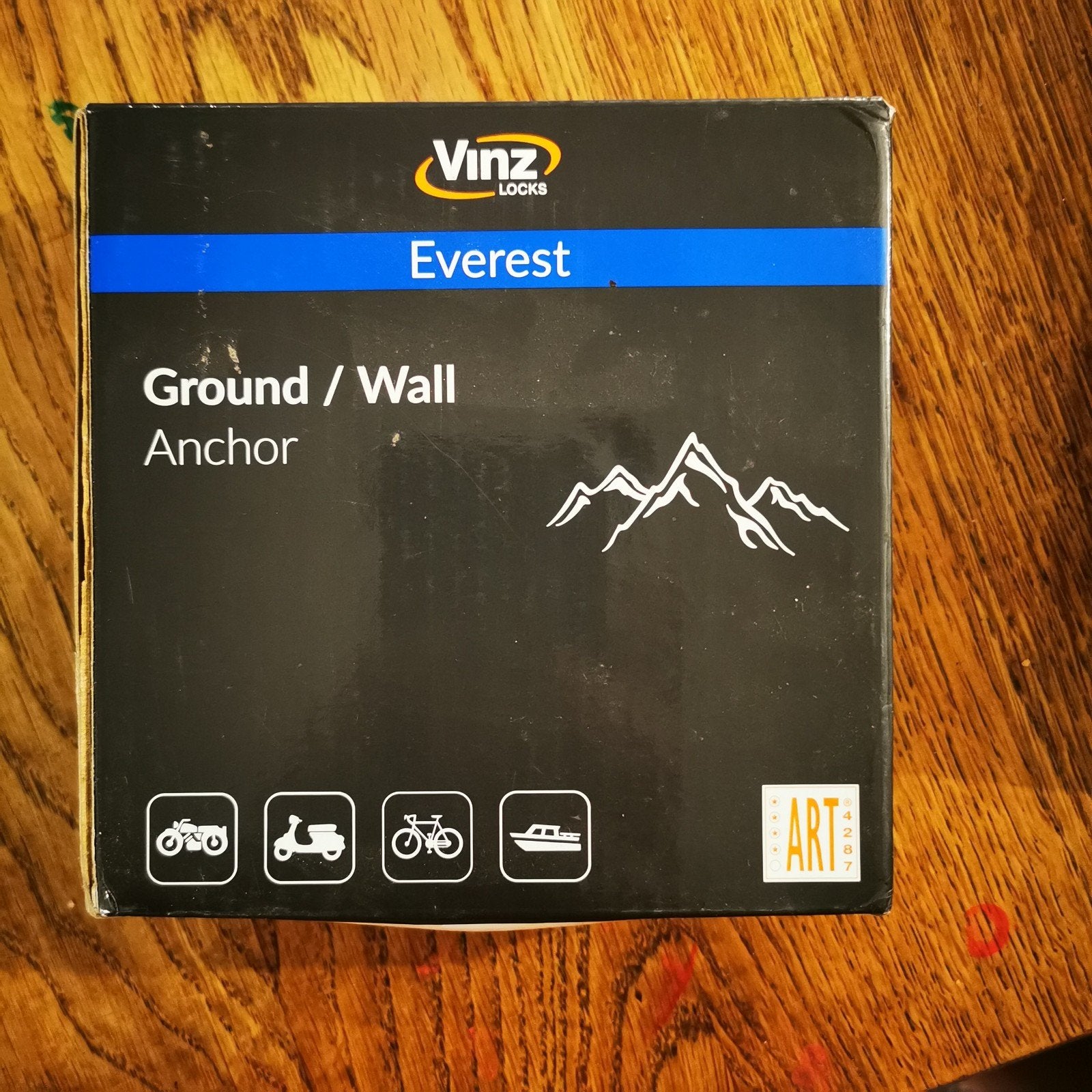 VINZ Locks Everest anker slot, Fietsen en Brommers, Ophalen of Verzenden, Nieuw