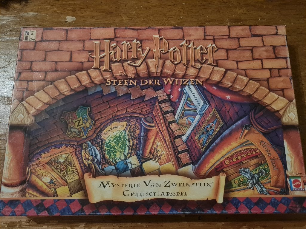 Gezelschapsspel - Harry Potter en de steen der wijzen - +8, Ophalen of Verzenden, Spel