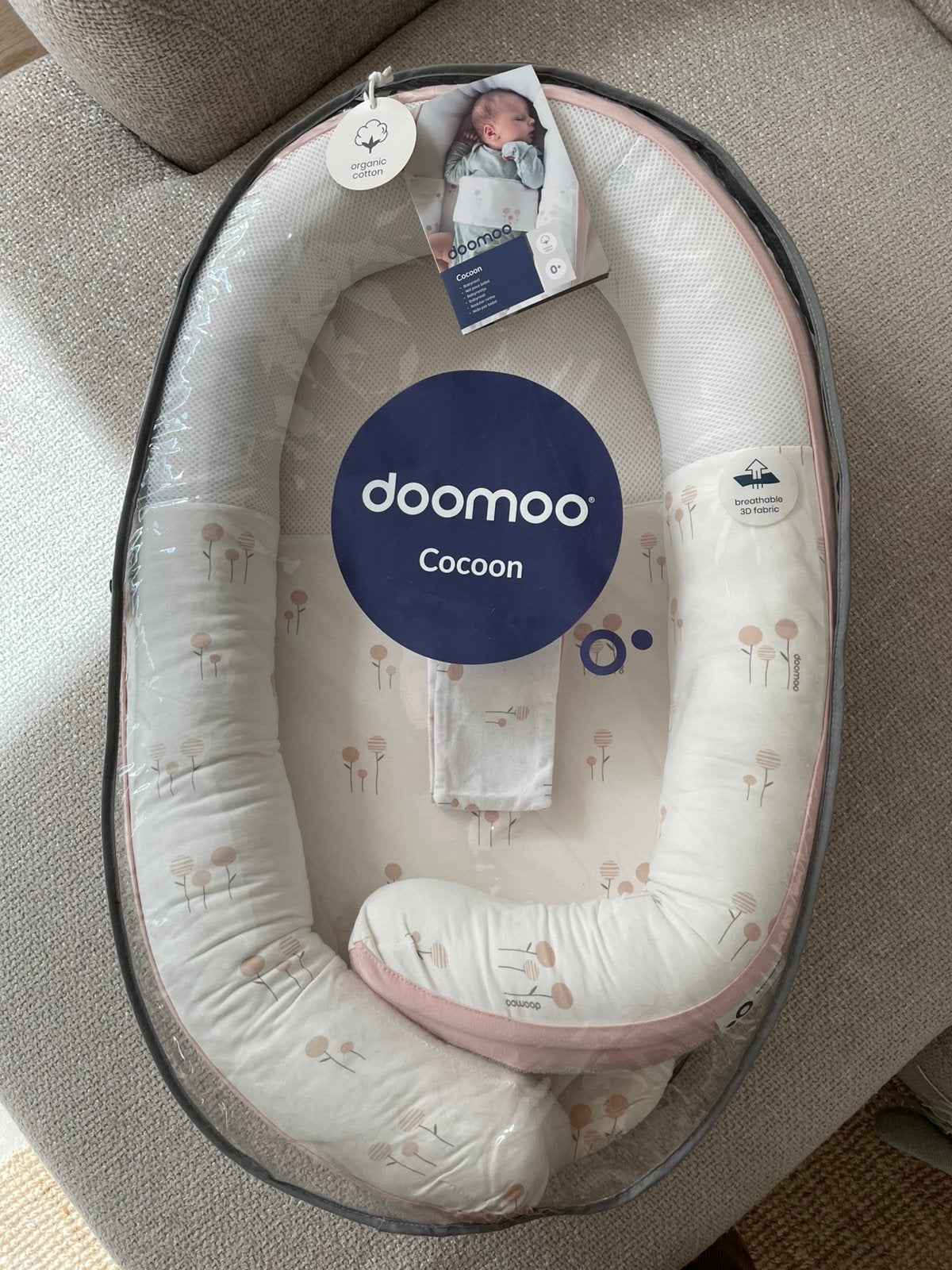 Babynestje Doomoo in nieuwstaat, Kinderen en Baby's, Ophalen, Zo goed als nieuw