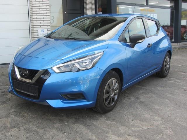 Nissan Micra 1.0i **Garantie** 63.000Km Trekhaak Parkeerhulp, Voorwielaandrijving, Stof, 5 deurs, 3 cilinders