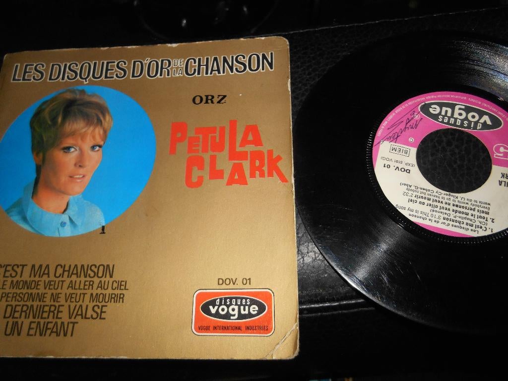 45T 4 pistes Petula Clark, Enlèvement ou Envoi