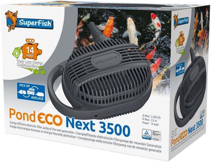 SuperFish Pond Eco Next 3500 vijverpomp, Ophalen of Verzenden, Nieuw, Vijverpomp
