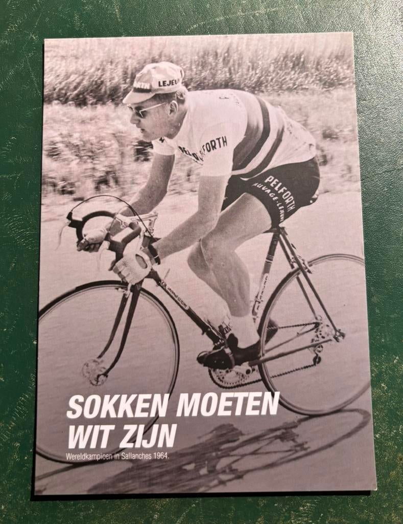 Kaart Jan Janssen wielrennen, Verzamelen, Verzenden, Zo goed als nieuw, Spelerskaart