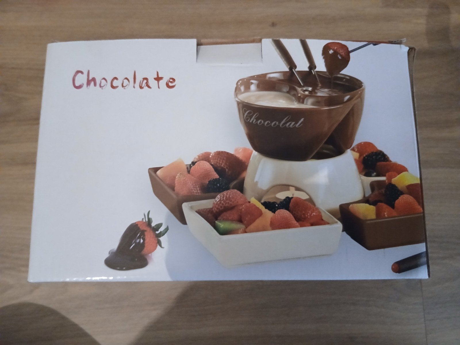 chocolade Fondue, Elektronische apparatuur, Fonduesets, Ophalen of Verzenden, Brander