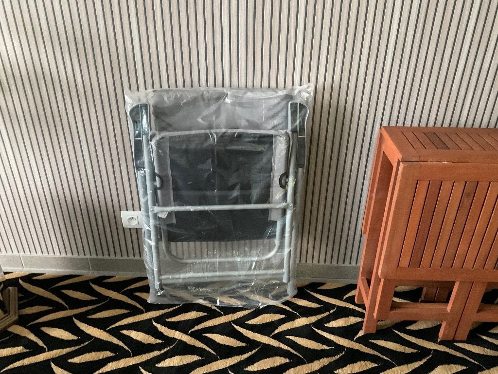 Stoel, Tuin en Terras, Tuinstoelen, Nieuw, Kunststof, Inklapbaar, Ophalen
