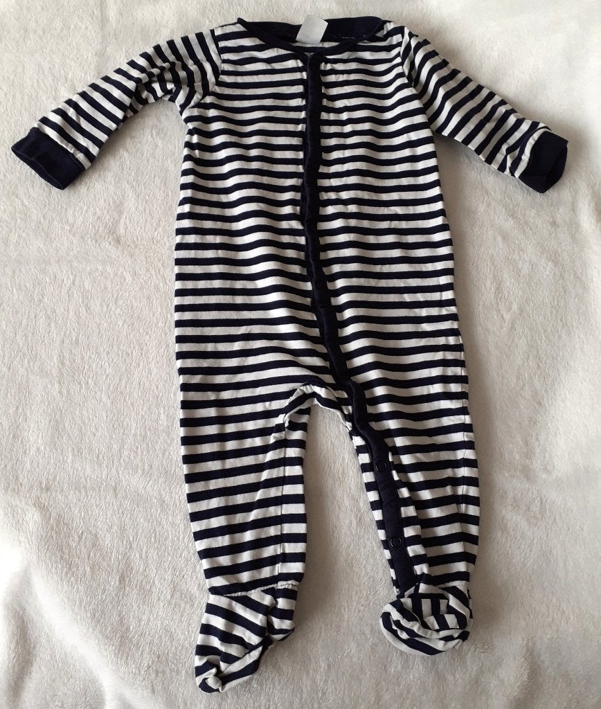 Baby pyjama gestreept H&M 74, Kinderen en Baby's, Ophalen of Verzenden, Nieuw, Jongetje of Meisje, Nacht- of Onderkleding