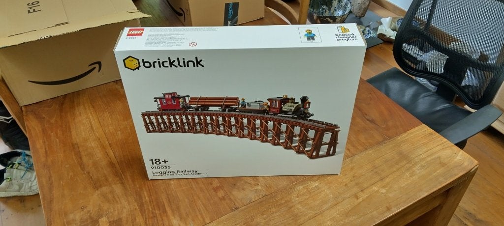 LEGO BrickLink 910035 Logging Railway train neuf scelé, Neuf, Lego, Ensemble complet, Complet