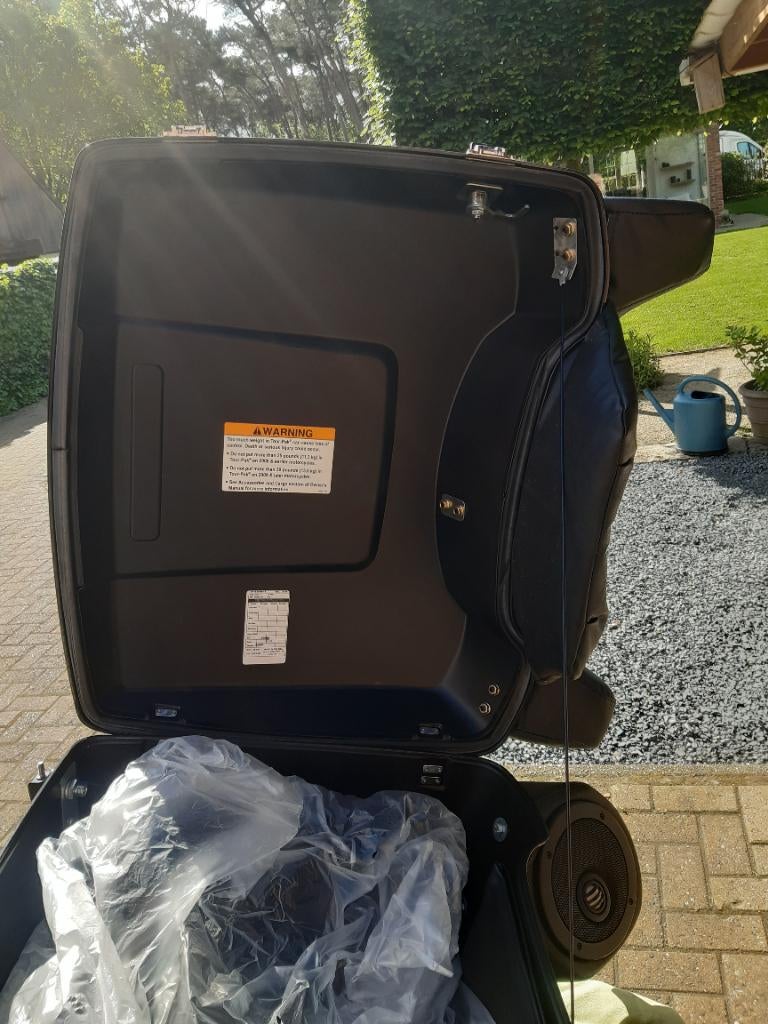 Harley topcase, Motoren, Ophalen, Gebruikt