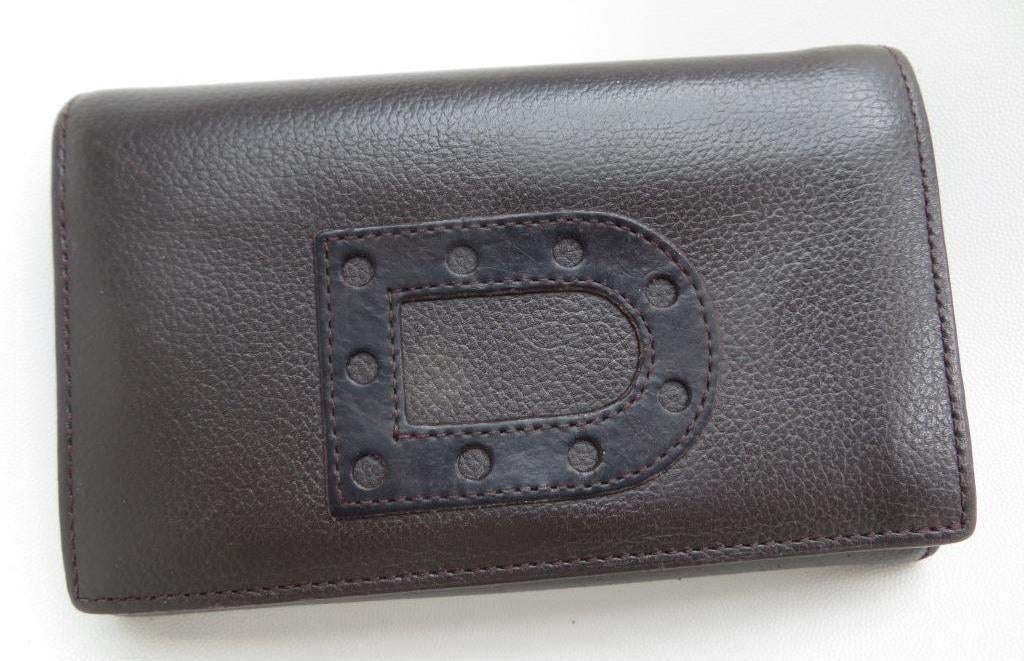 Delvaux Louise portefeuille bruin, Handtassen en Accessoires, Overige merken, Gebruikt, Bruin, Ophalen of Verzenden