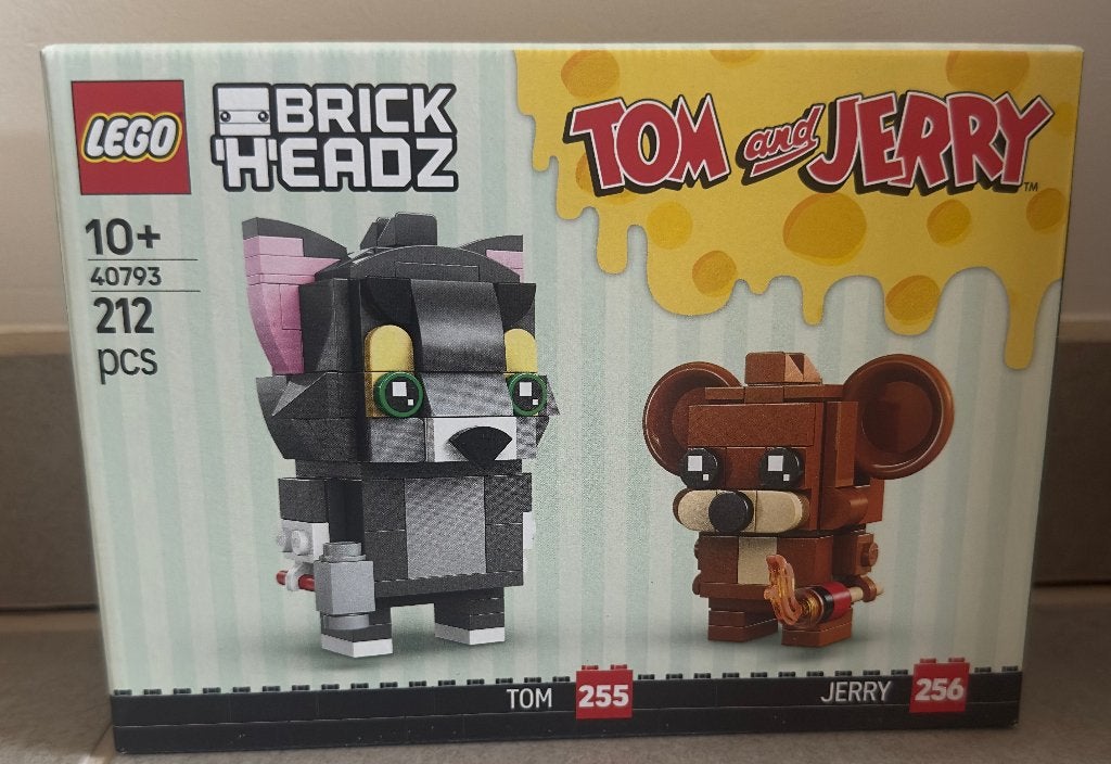 Tom en Jerry figuren (40793), BrickHeadz, Lego, Nieuw, Ophalen of Verzenden