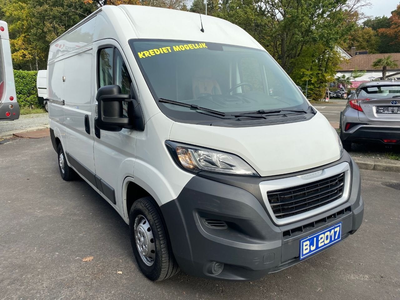Peugeot Boxer BESTELWAGEN, HALF OMGEBOUWD NAAR CAMPER, Elektrische ramen, Stof, Gebruikt, Euro 6