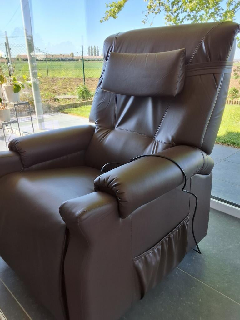 Relaxzetel met sta op functie, Ophalen