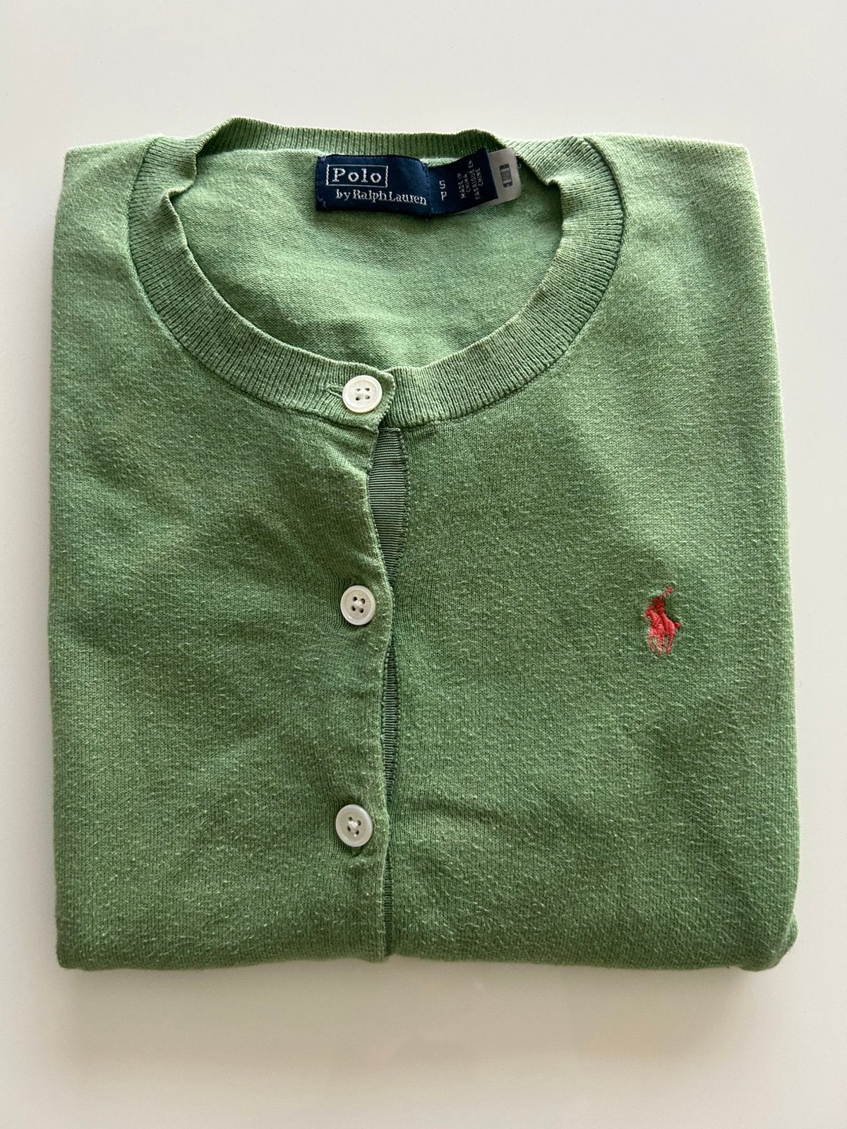 Gilet Ralph Lauren, Enlèvement ou Envoi, Comme neuf, Taille 36 (S), Vert
