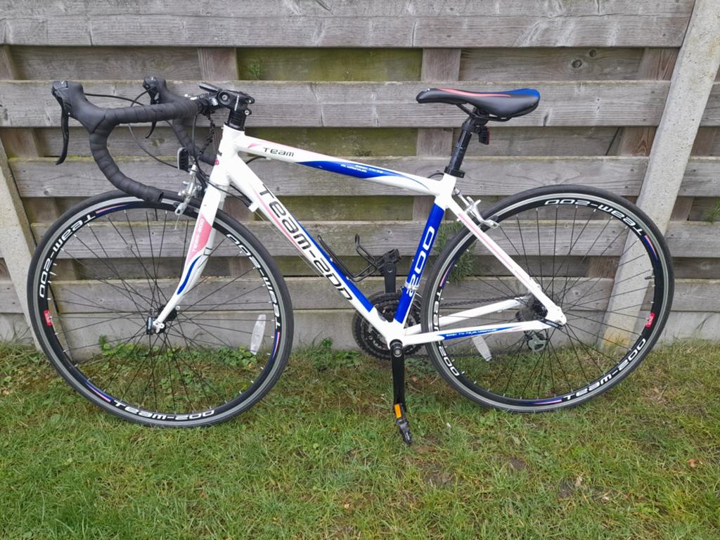 Prachtige koersfiets mét kilometriques voor SPOTPRIJS, Fietsen en Brommers, Ophalen of Verzenden
