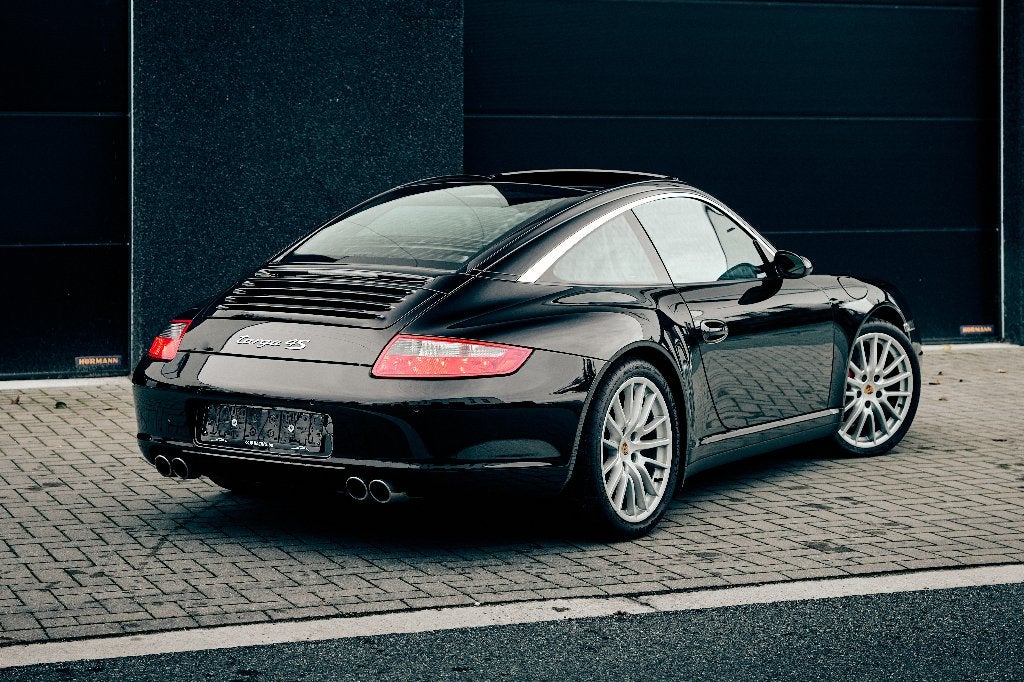 Porsche 997 Targa 4S tiptronic 3.8 (355pk), Auto's, Automaat, Zwart, 286 g/km, Cabriolet