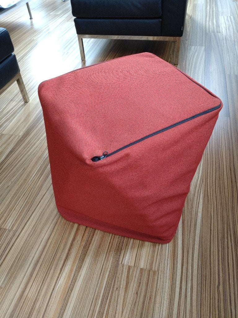 Zitpoef Sitnow, Ophalen, Gebruikt, 50 tot 75 cm, Vierkant