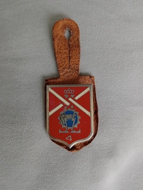Oude A.B.L. Borstzakhanger, Ophalen of Verzenden, Landmacht, Embleem of Badge