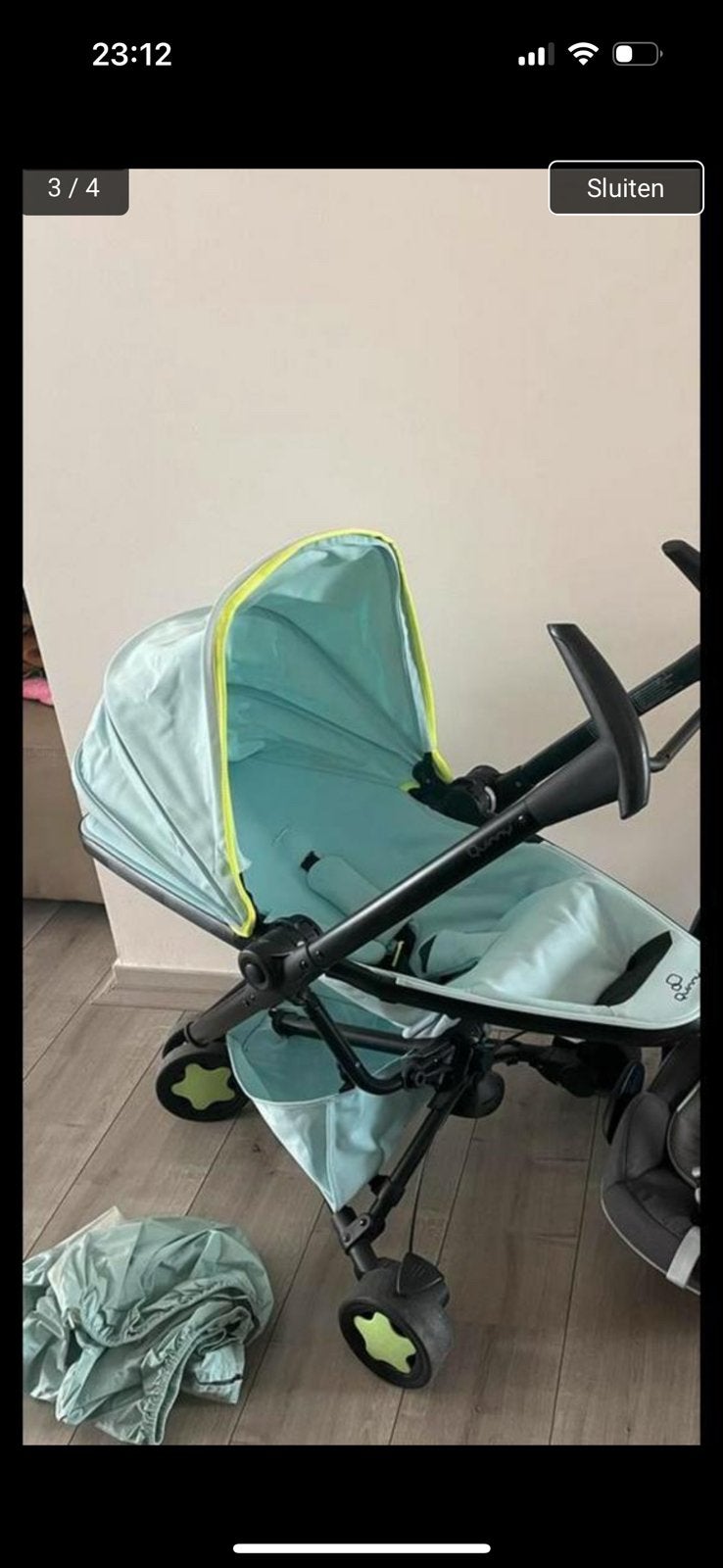 Quinny buggy met regenhoes, Ophalen of Verzenden, Zo goed als nieuw, Quinny, Regenhoes