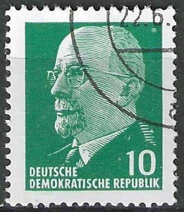 Allemagne RDA 1961-1967 - Yvert 562 - Walter Ulbricht (ST), Timbres & Monnaies, Timbres | Europe | Allemagne, Envoi, RDA, Affranchi