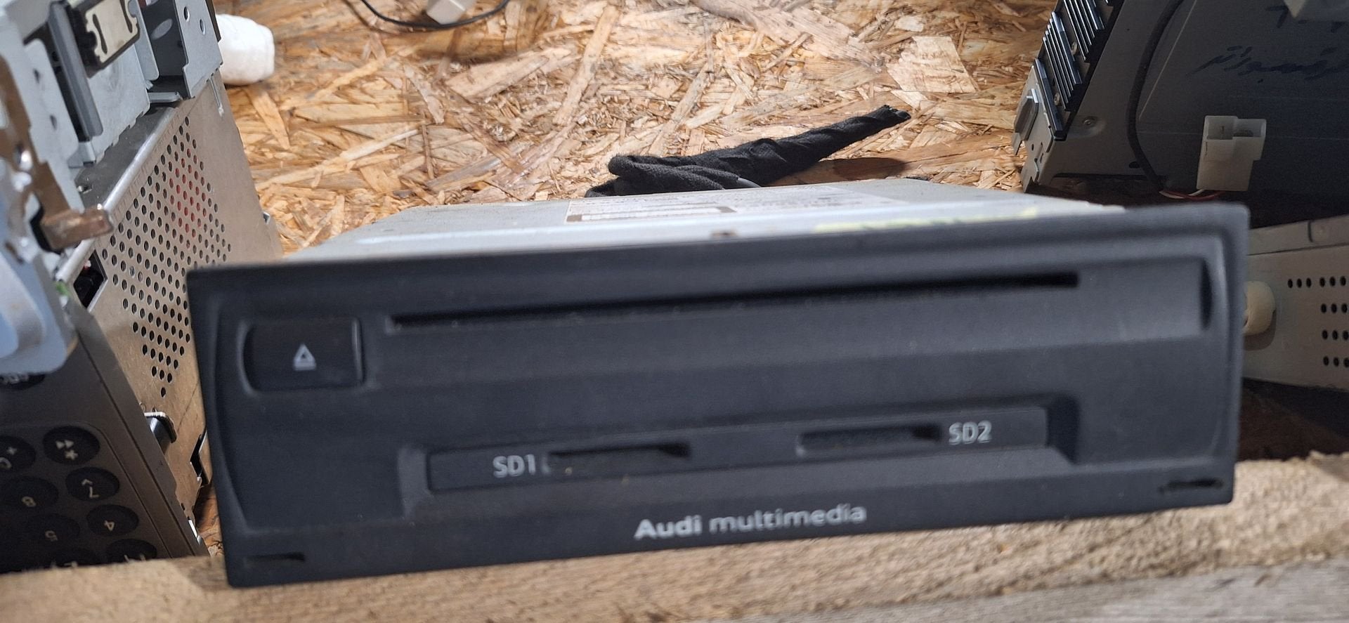 Originele Audi Multimedia / CD-Speler met SD-Slots (MMI), -, Utilisé, -, -