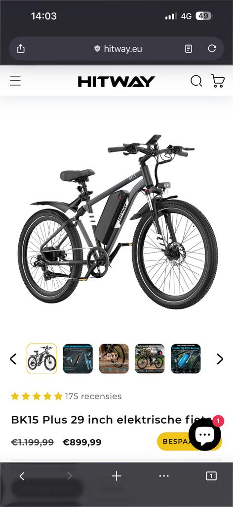 Velo electrique, Ophalen, Zo goed als nieuw
