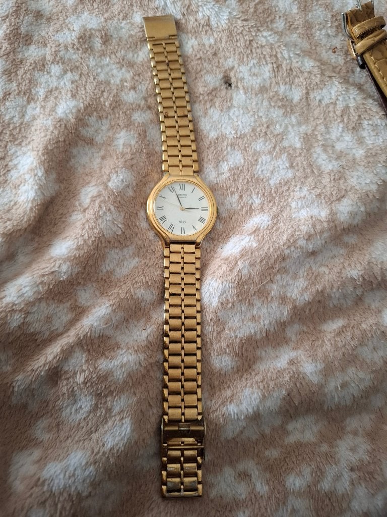 Vintage horloge seiko sx, Seiko, Staal, Met bandje, Polshorloge