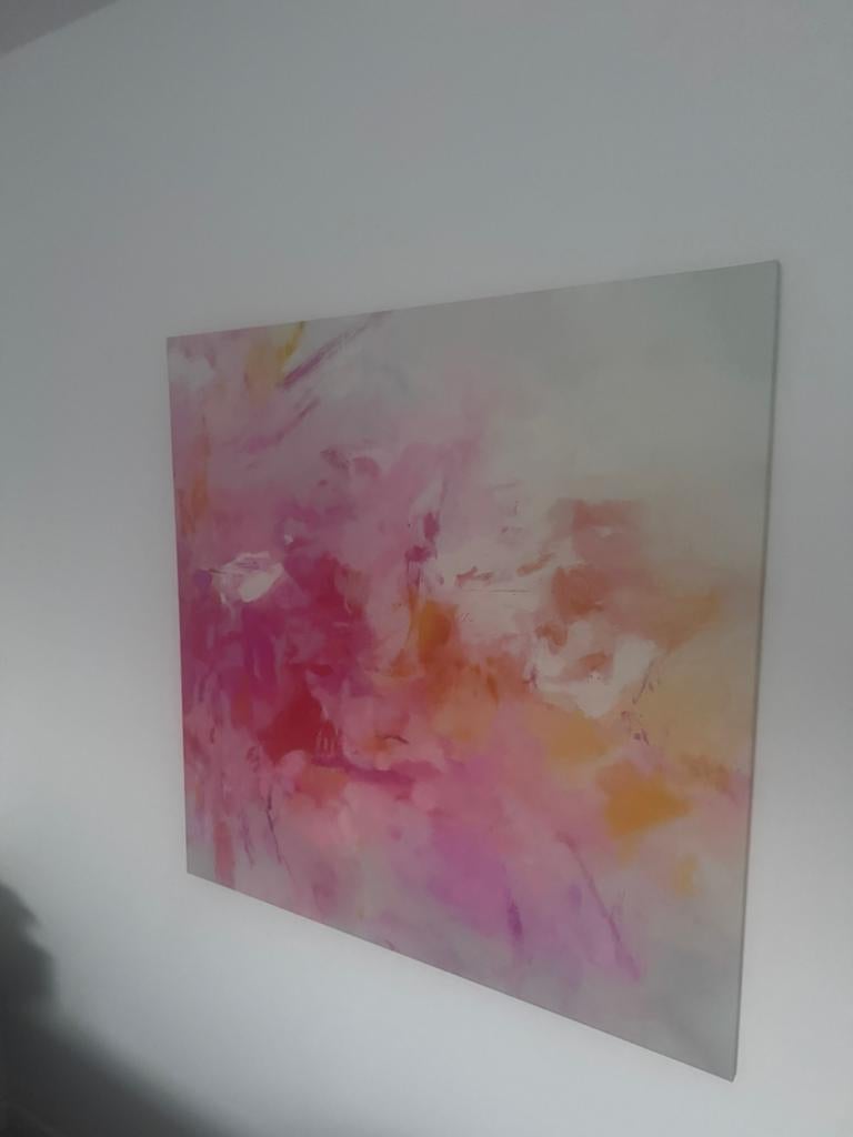 Peinture sur toile 100 x 100 cm, Enlèvement