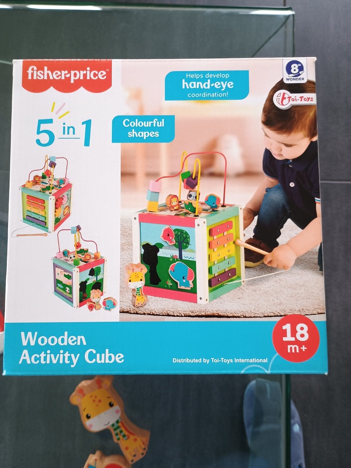 Fisher price activiteiten kubus 5 in 1, Ophalen of Verzenden, Zo goed als nieuw, Ontdekken