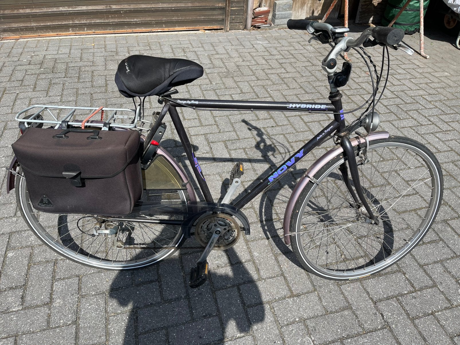 Herenfiets Novy, Enlèvement, Utilisé