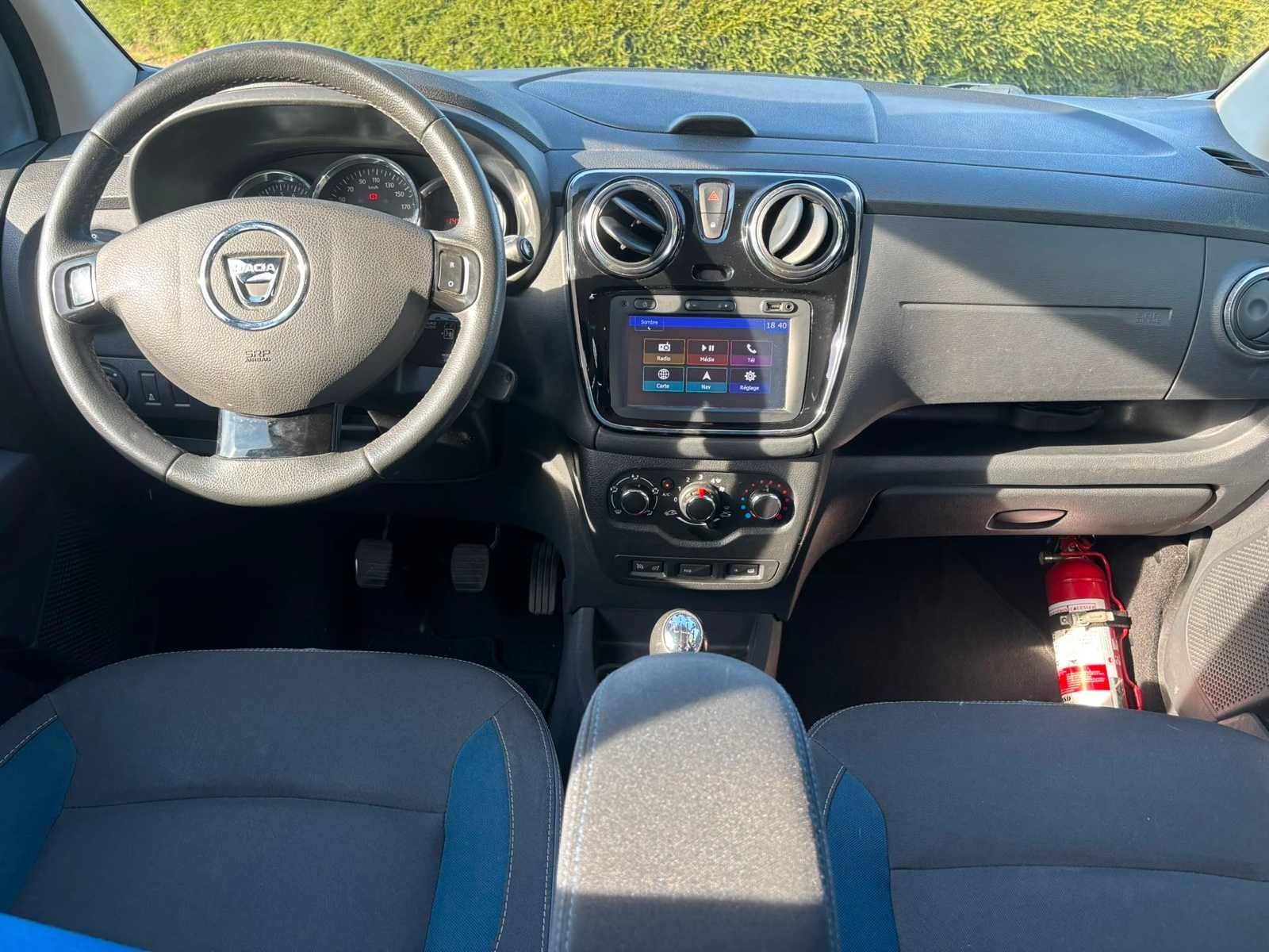 2014 Dacia Lodgy Stepway 1.5 DCI Auto, Auto's, Monovolume, Gebruikt, Diesel, Te koop