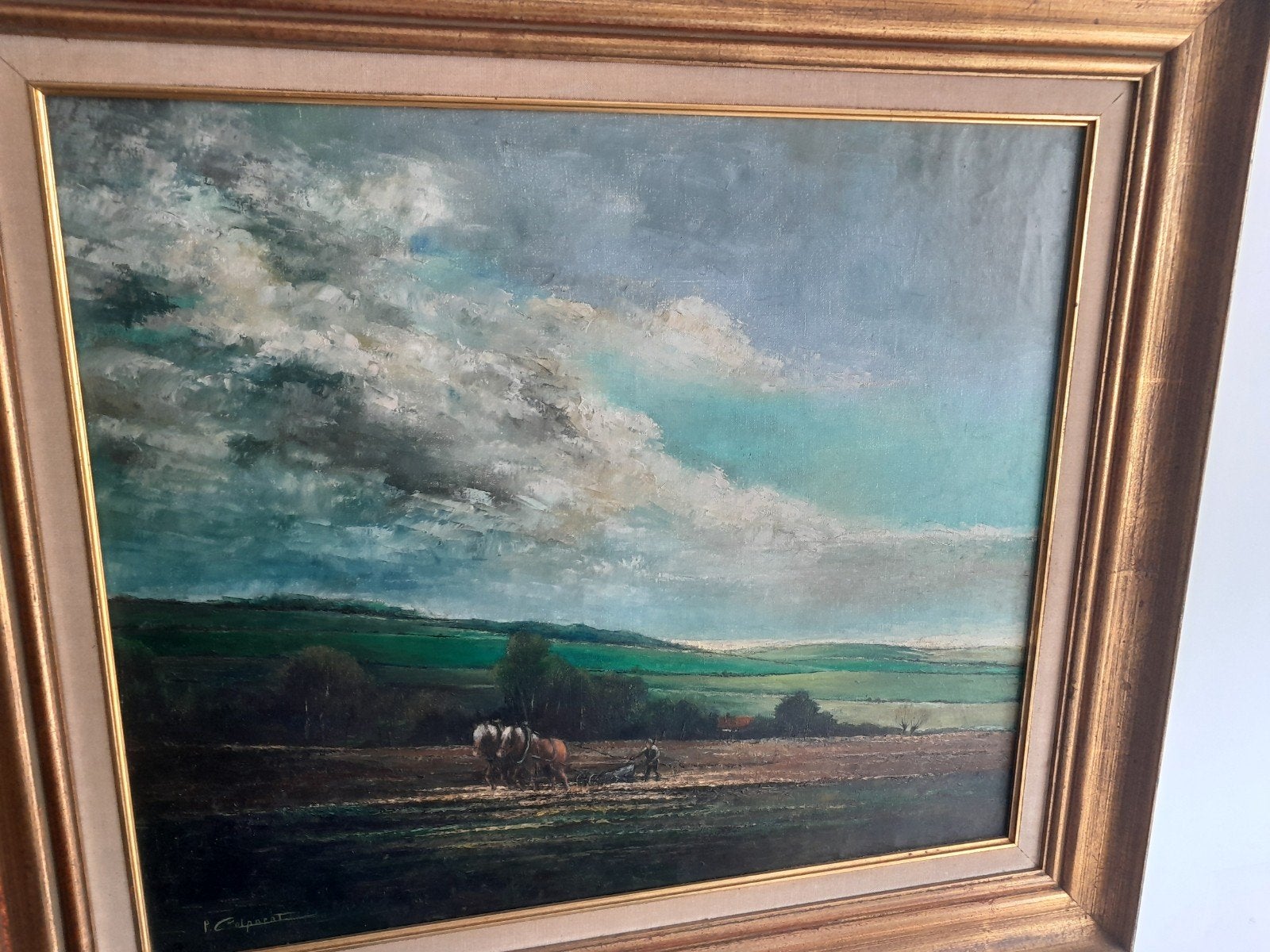 schilderij, Antiek en Kunst, Ophalen of Verzenden, Dieren
