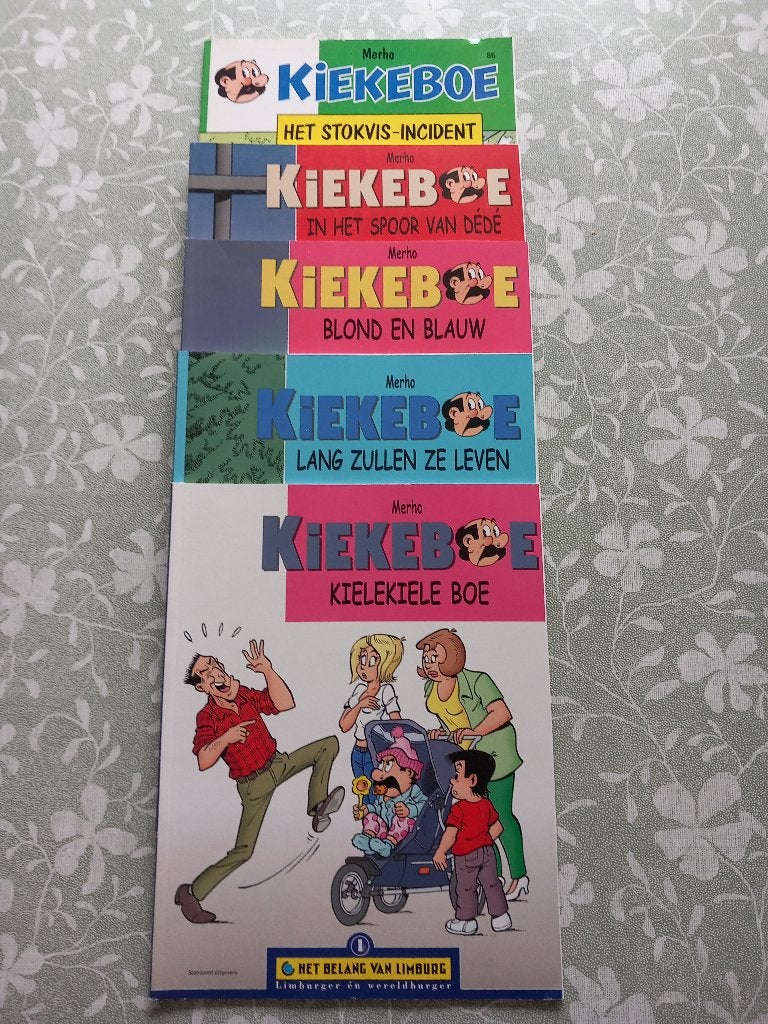 6 Strips van Kiekeboe ( Merho ), Boeken, Stripverhalen, Meerdere stripboeken, Ophalen, Nieuw, Merho