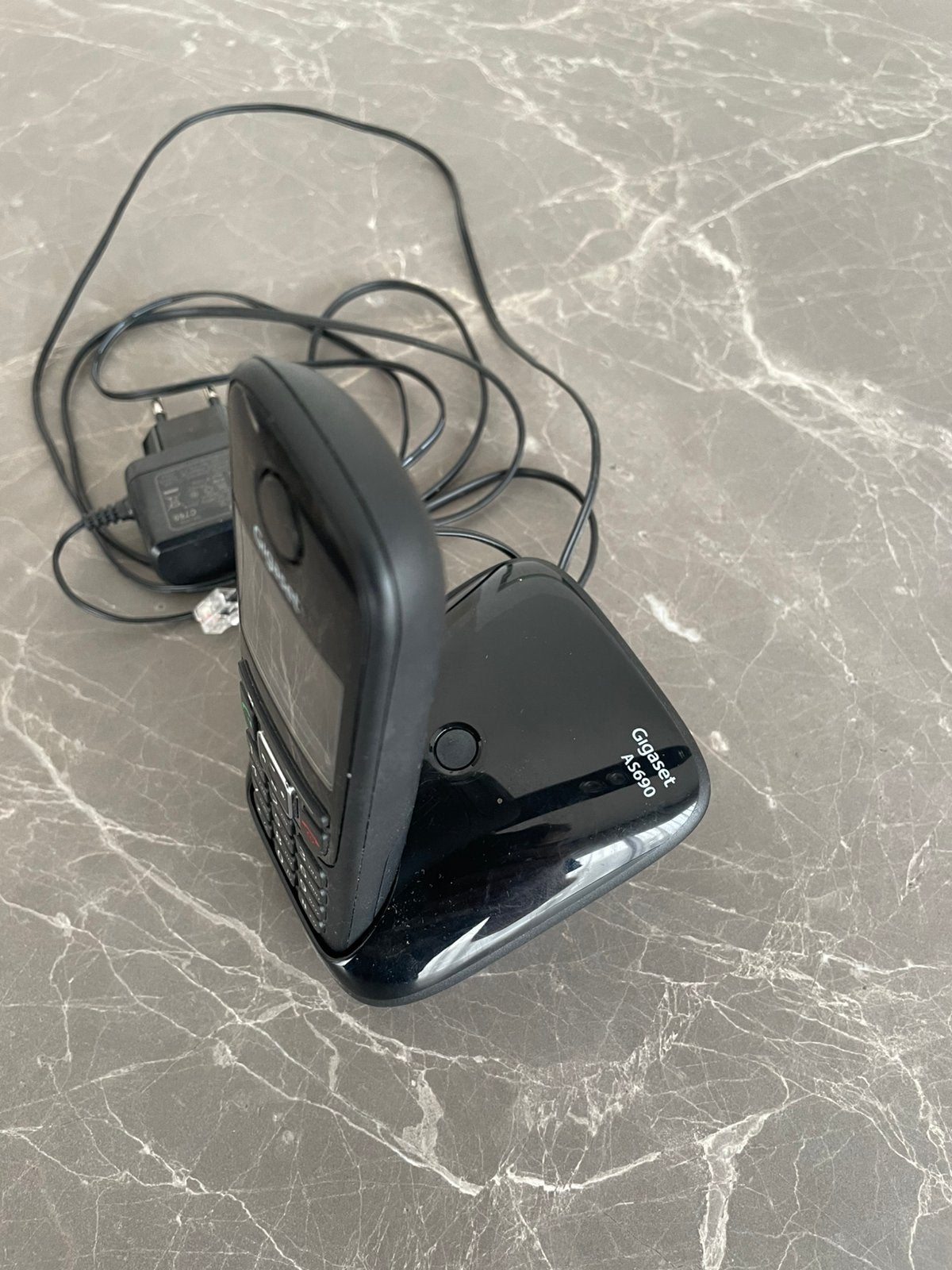 Draagbare vaste telefoon Gigaset As 690, Ophalen, Universeel, Oplaadstation, Zo goed als nieuw