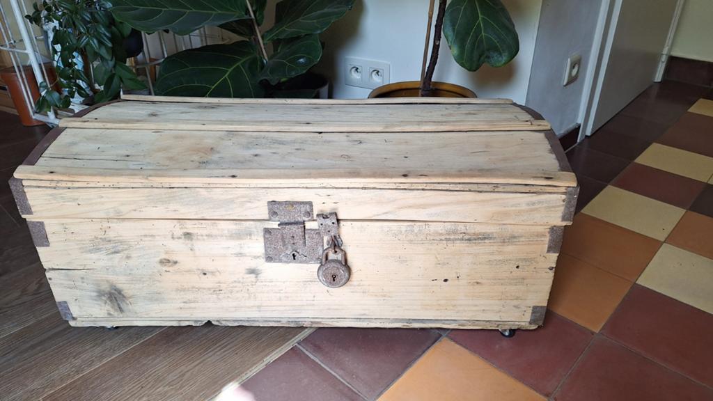 Houten kist, Ophalen