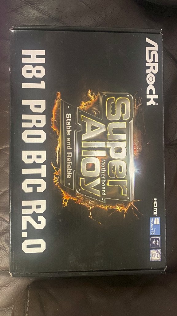 2x ASRock H81 PRO BTC R2.0 mining moederbord + Intel CPU, Computers en Software, Moederborden, Ophalen, Gebruikt, DDR3, LGA 1150