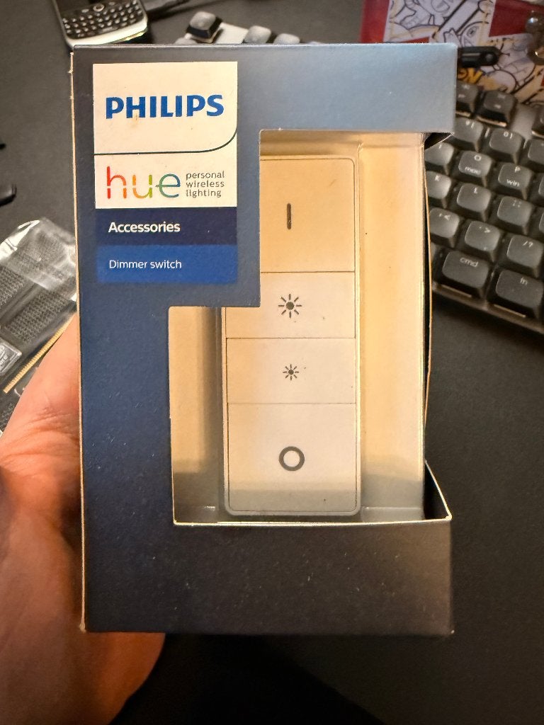 Philips Hue Dimmer Switch - geseald, Maison & Meubles, Lampes | Lampes en vrac, Enlèvement ou Envoi, Neuf, Philips Hue, Lampe connectée