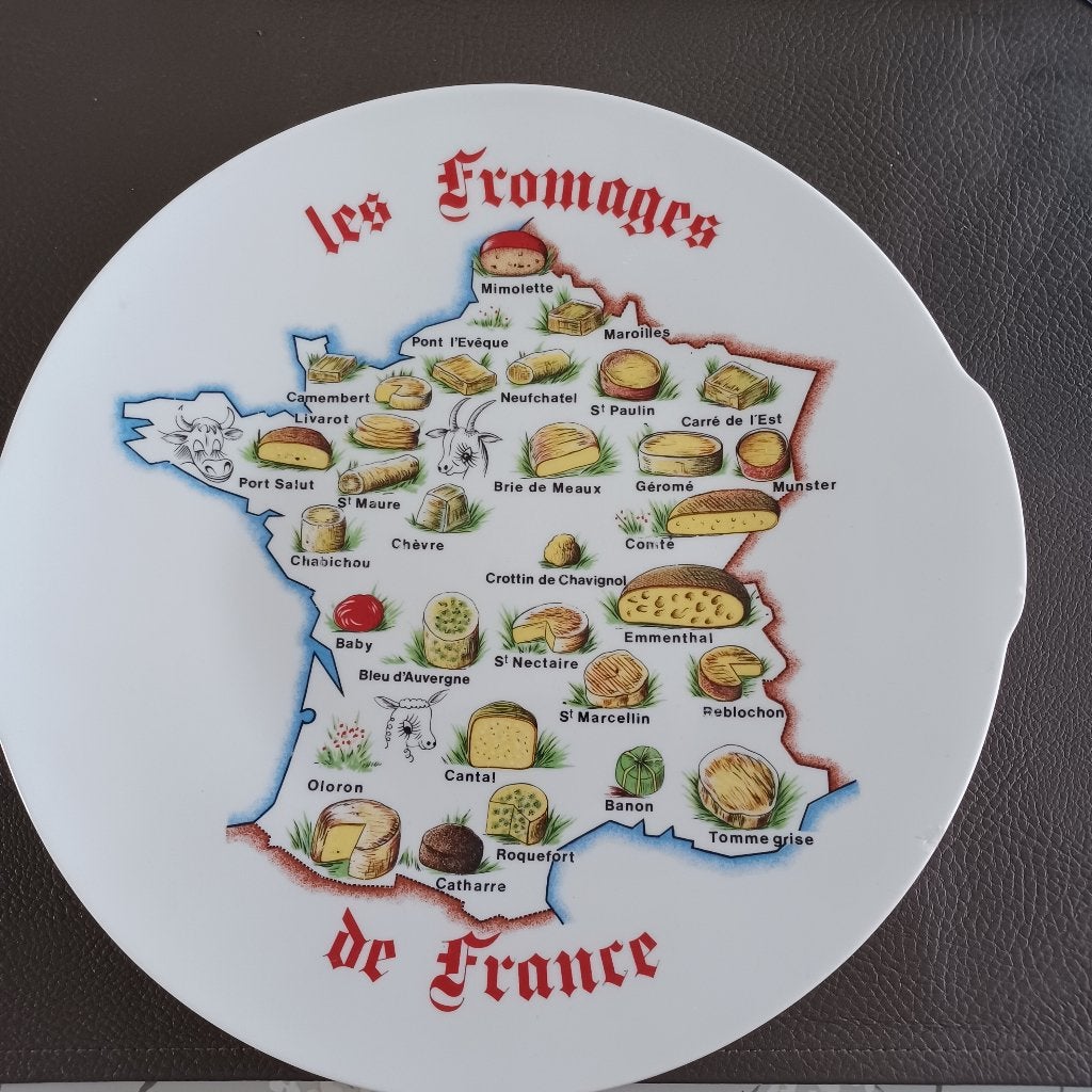 grande assiette de fromages, Maison & Meubles, Enlèvement ou Envoi, Porcelaine