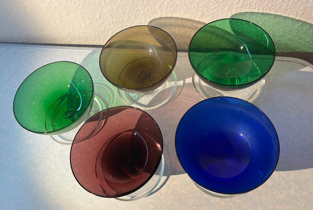 5 Retro dessertcoupe, Enlèvement ou Envoi