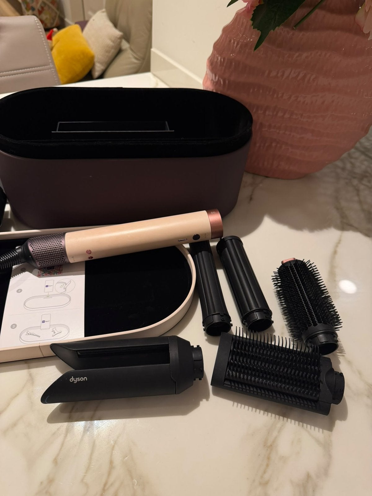 Dyson Airwrap Co-anda 2x Straight+Wavy Ceramic Pink – NIEUW, Enlèvement ou Envoi, Comme neuf