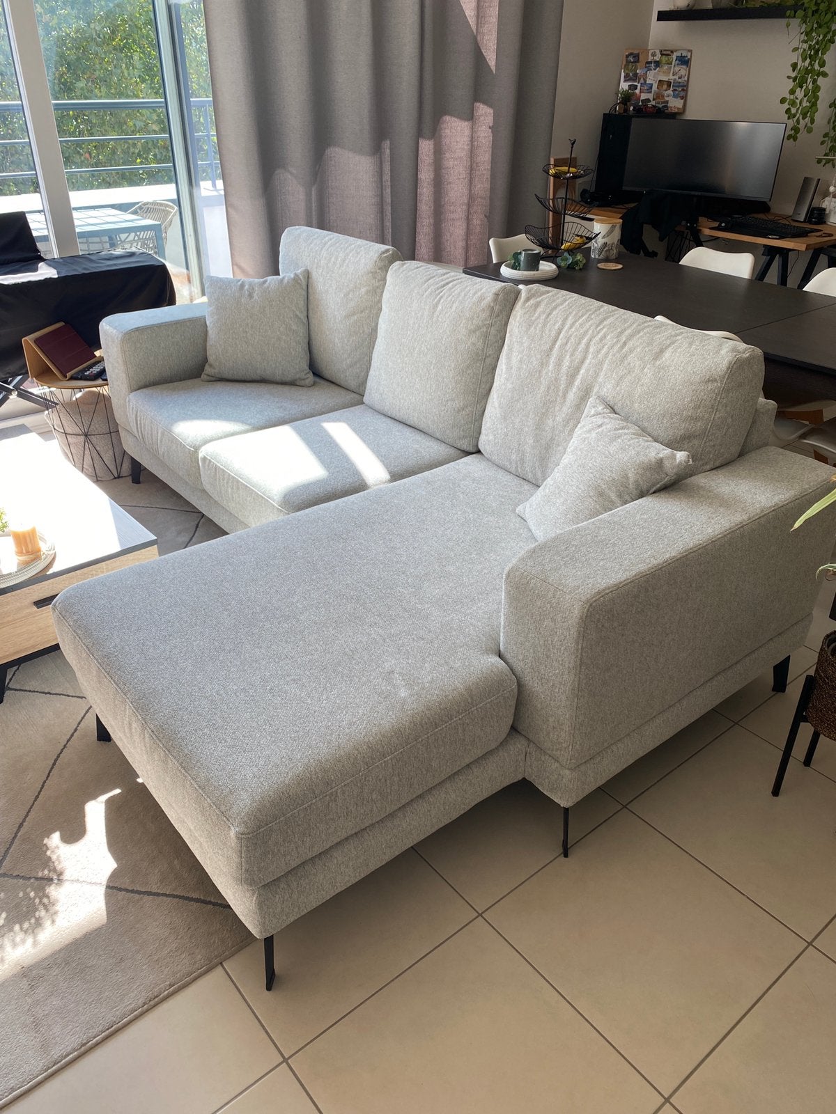 Canapé Weba « Davos » neuf, Maison & Meubles, Enlèvement, Neuf, Tissus, Moderne